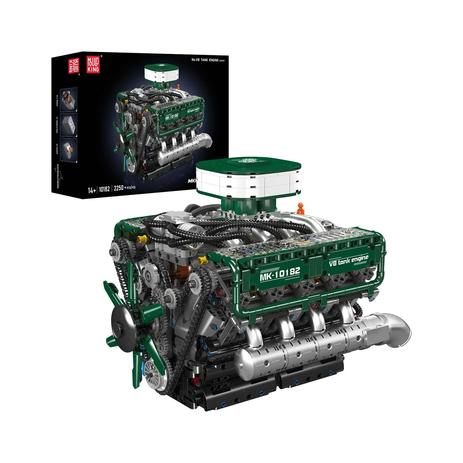 Funkcionalni V8 Tank Motor