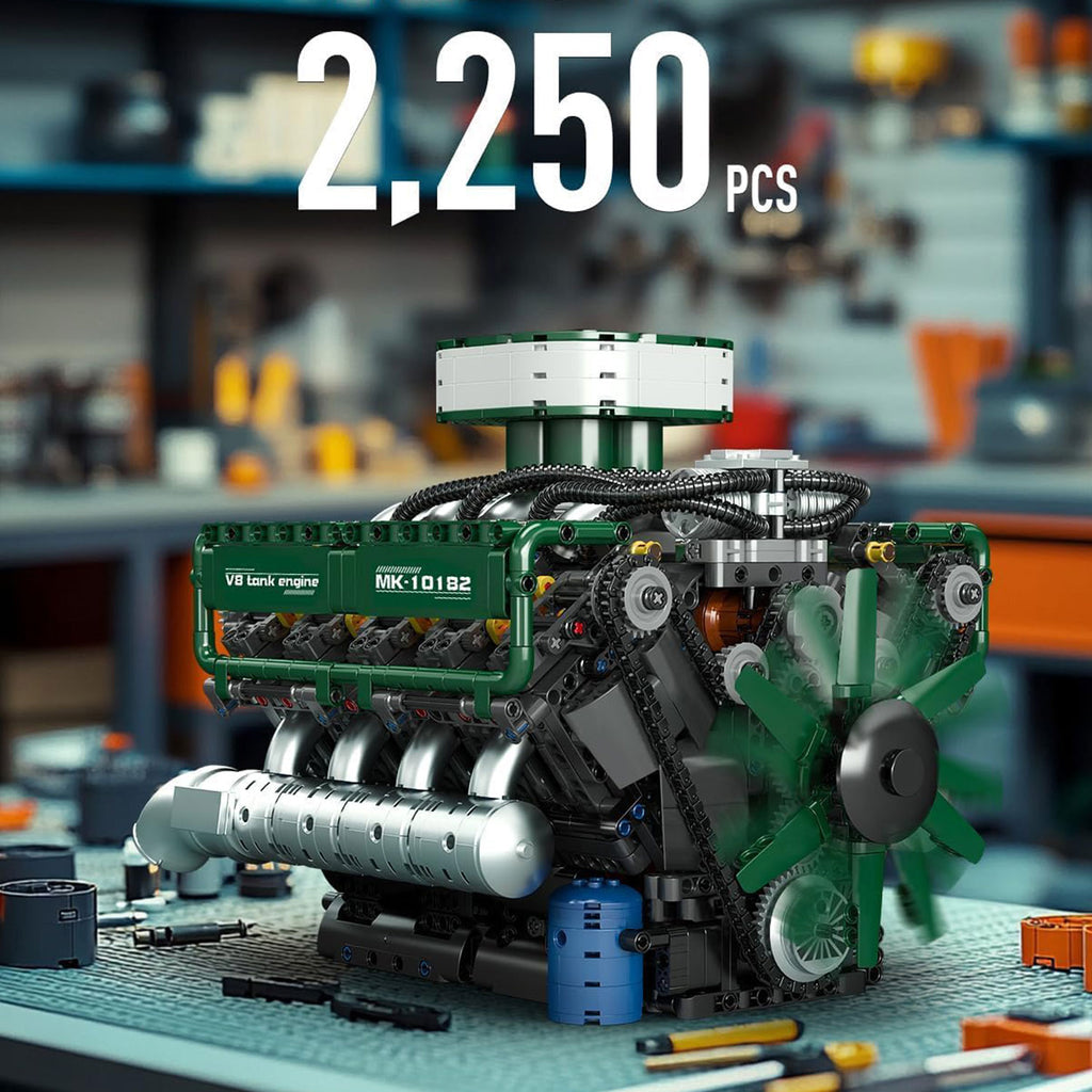 Funkcionalni V8 Tank Motor