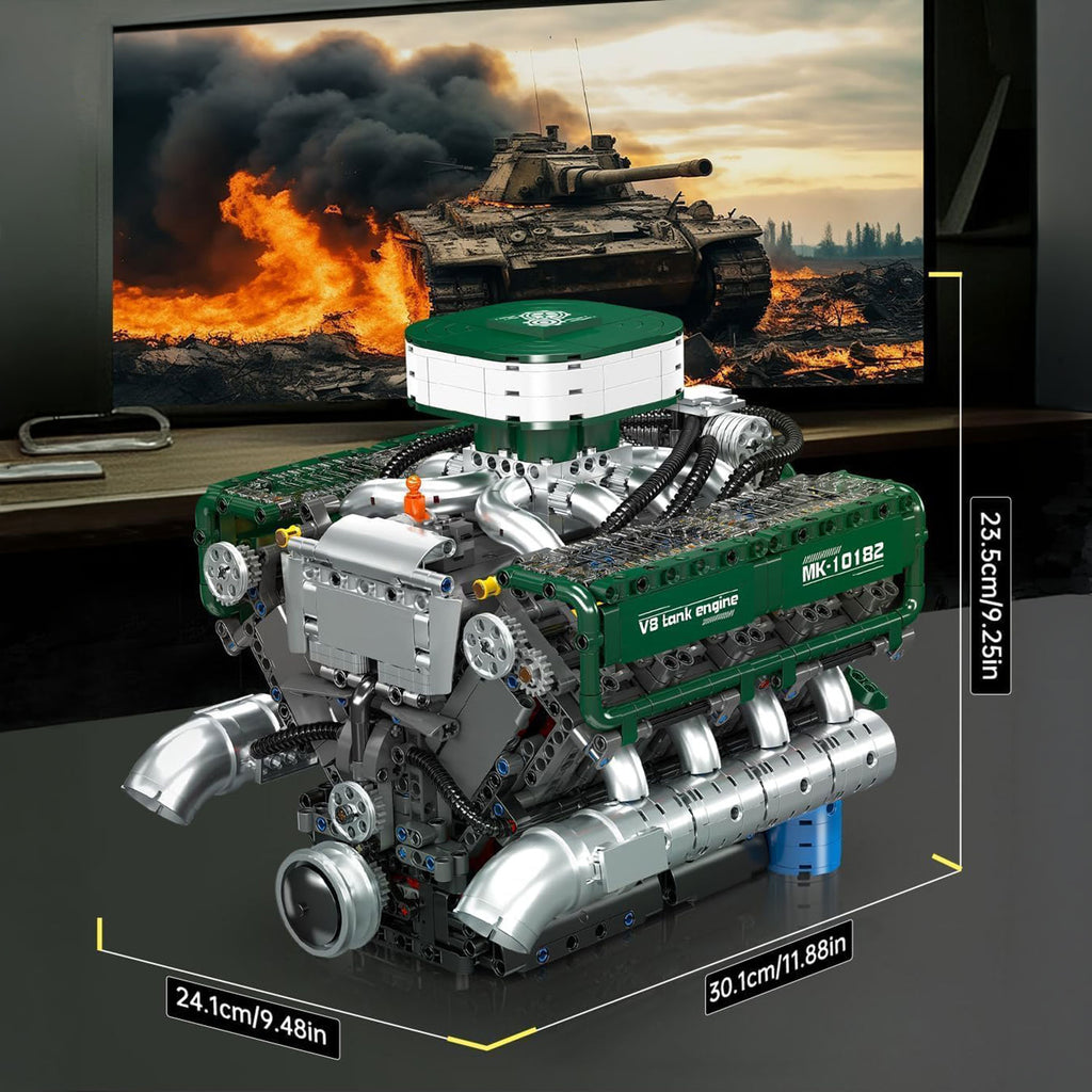 Funkcionalni V8 Tank Motor
