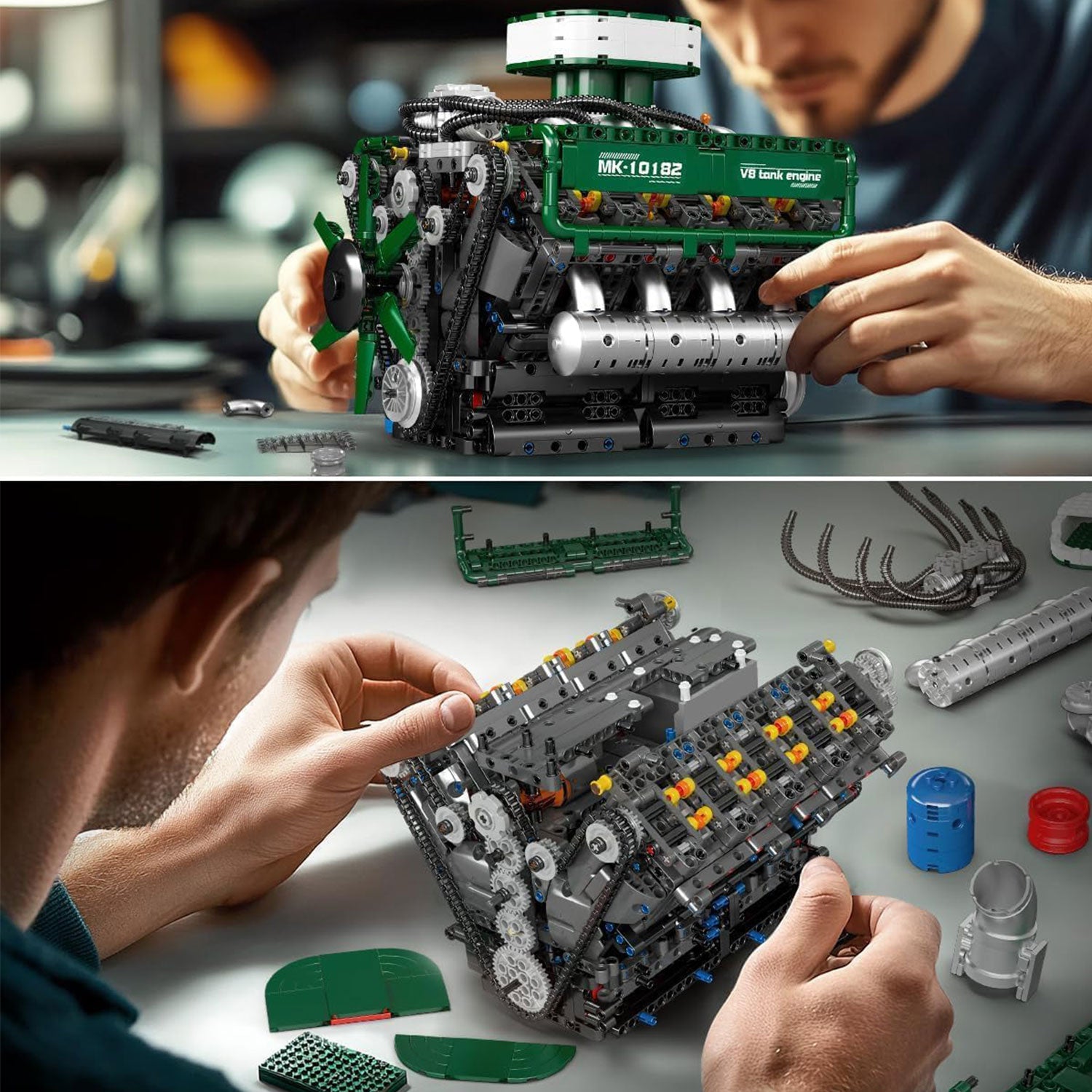 Funkcionalni V8 Tank Motor