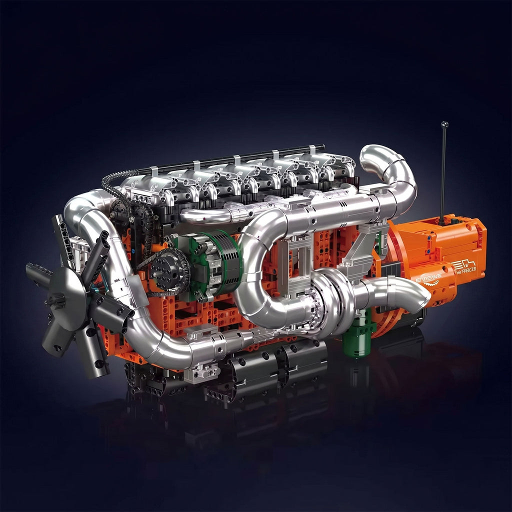 Inline-6 Tovornjaški Motor z Menjalnikom