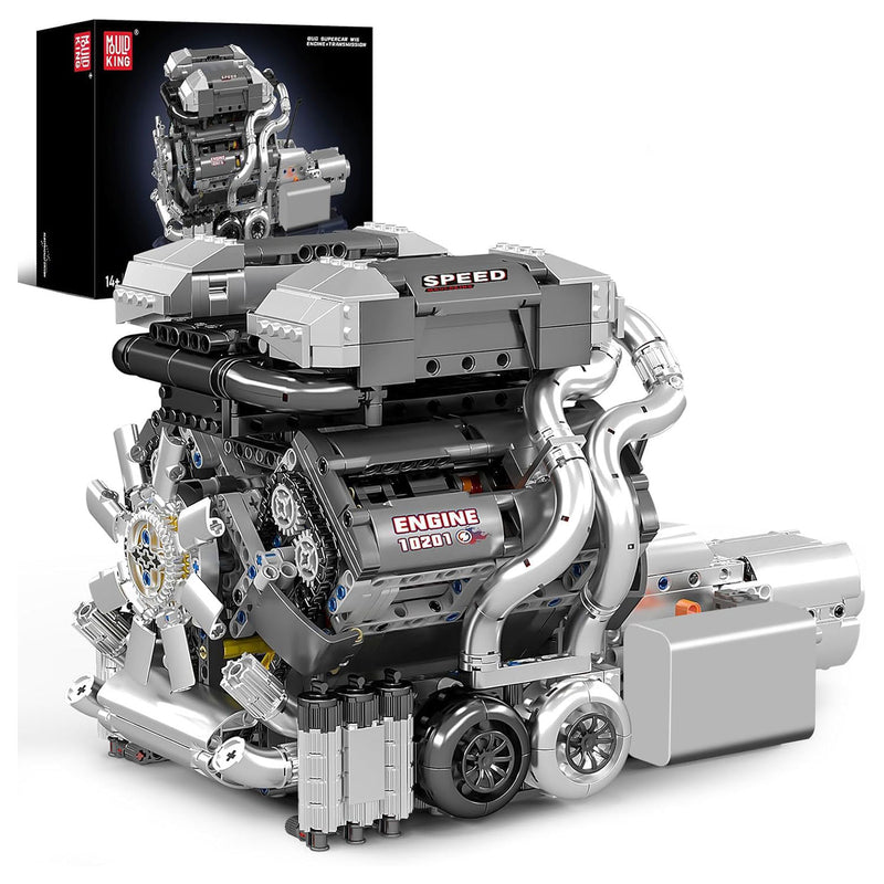 Funkcionalni W16 Motor z Menjalnikom