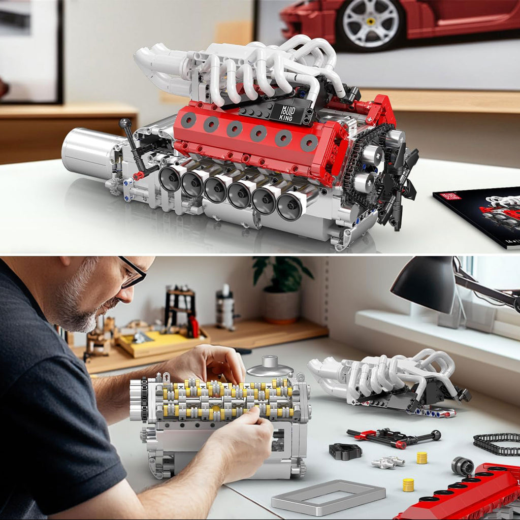 V12 Atmosferski Supercar Motor