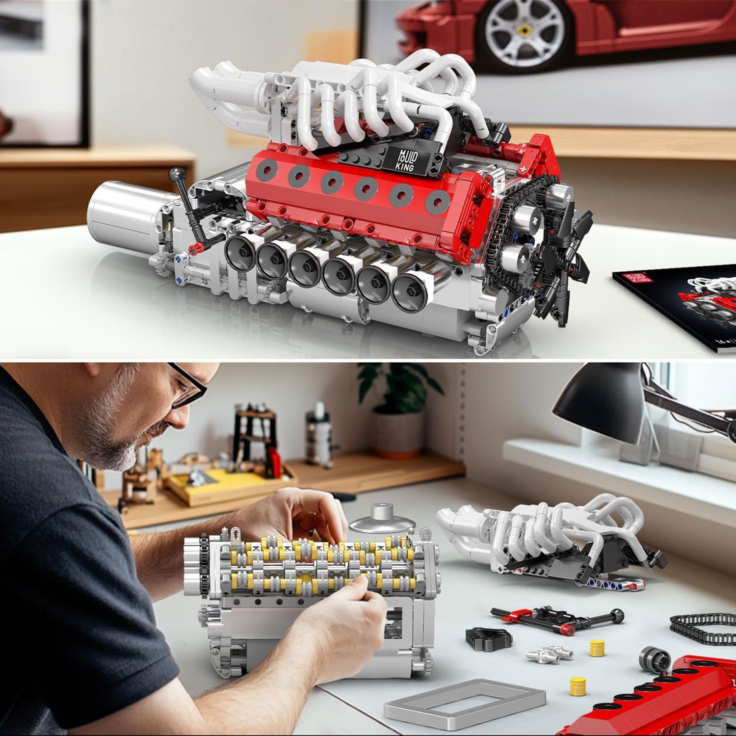 V12 Atmosferski Supercar Motor