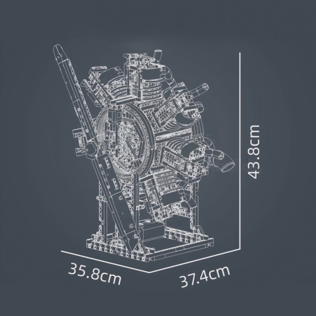 9-Valjni Radialni Letalski Motor