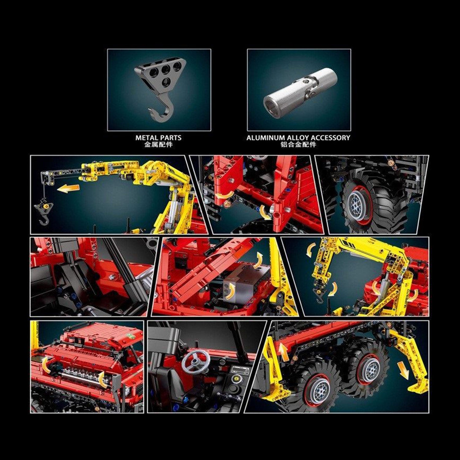 8x8 Off-Road Tovornjak za Hlode