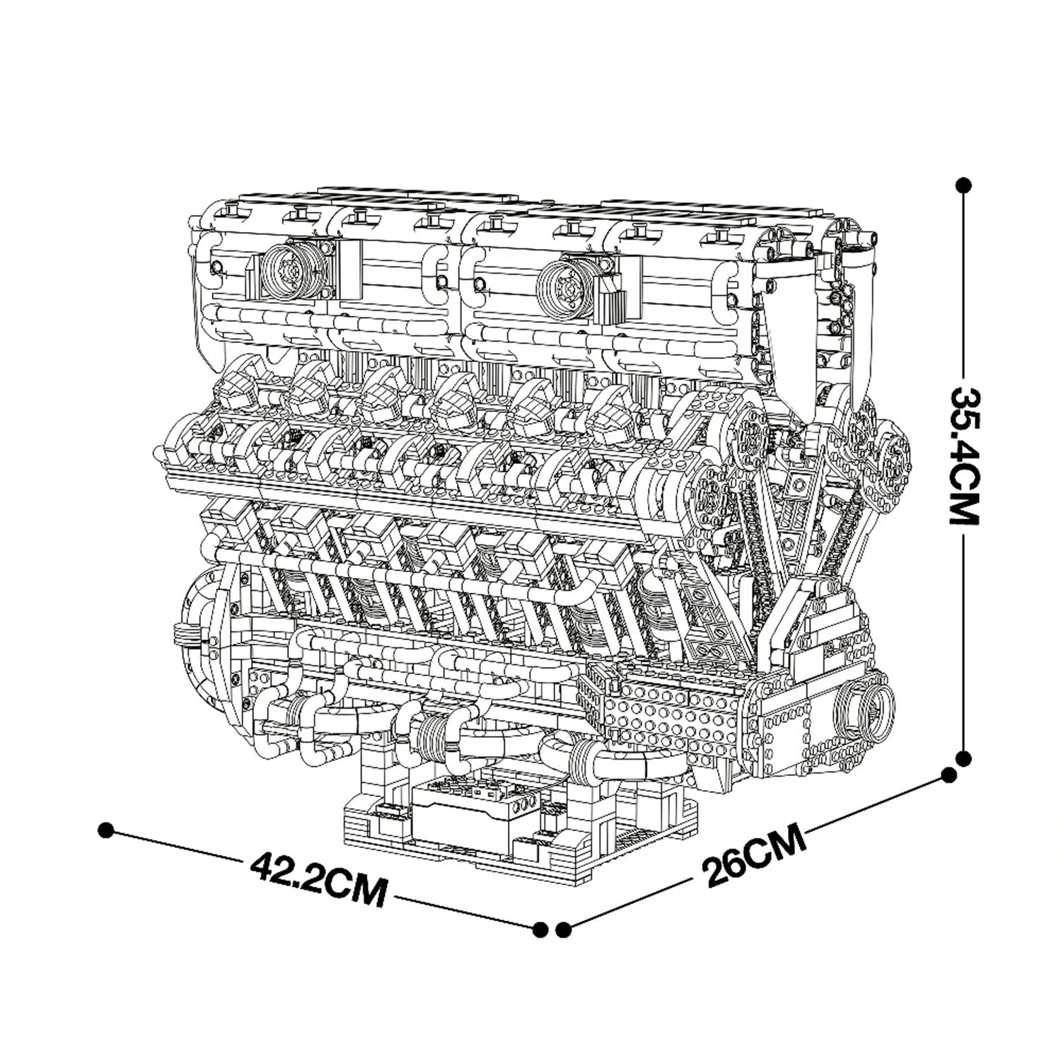 Reobrix Premium V12 Motor