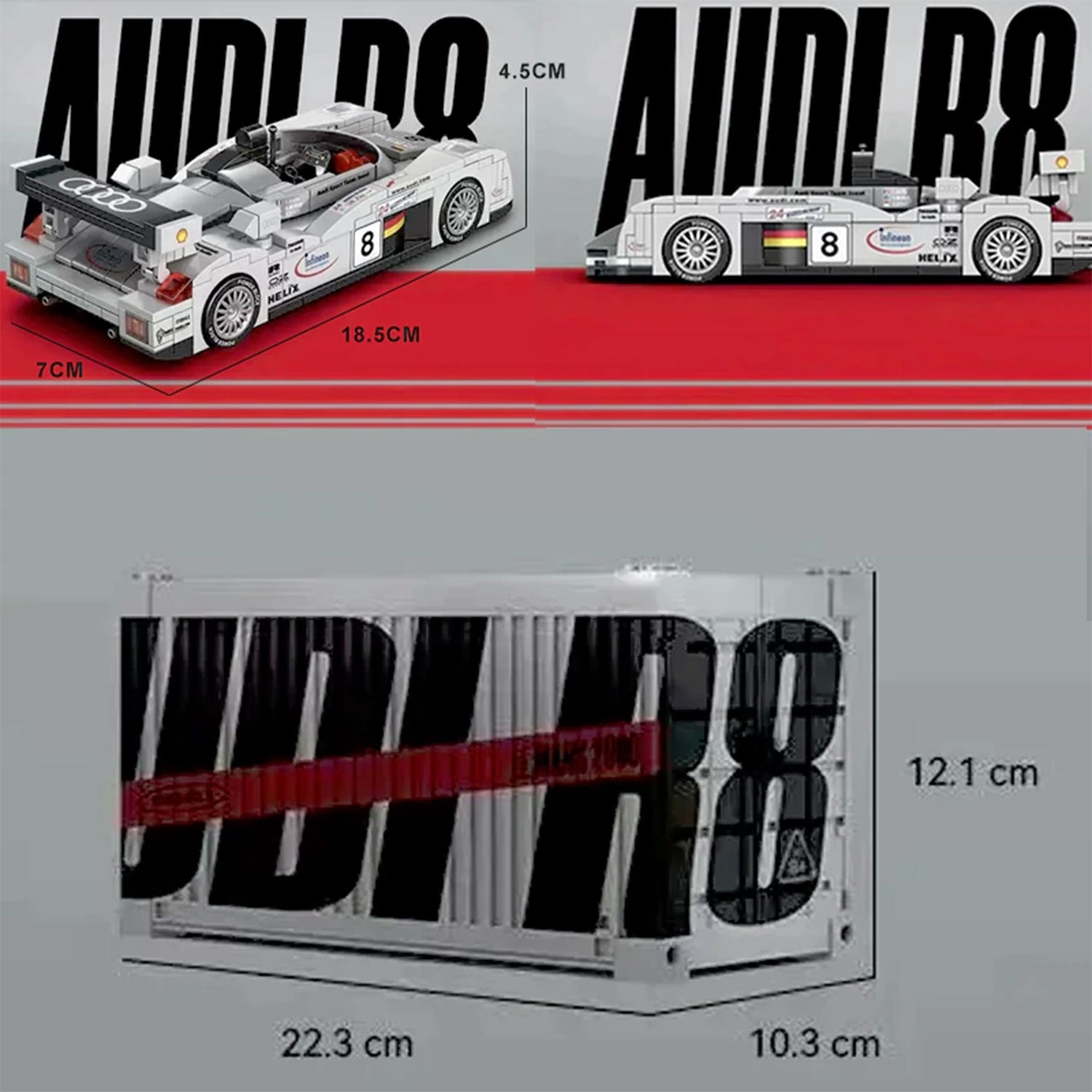 Audi R8 Le Mans 2000 1:32