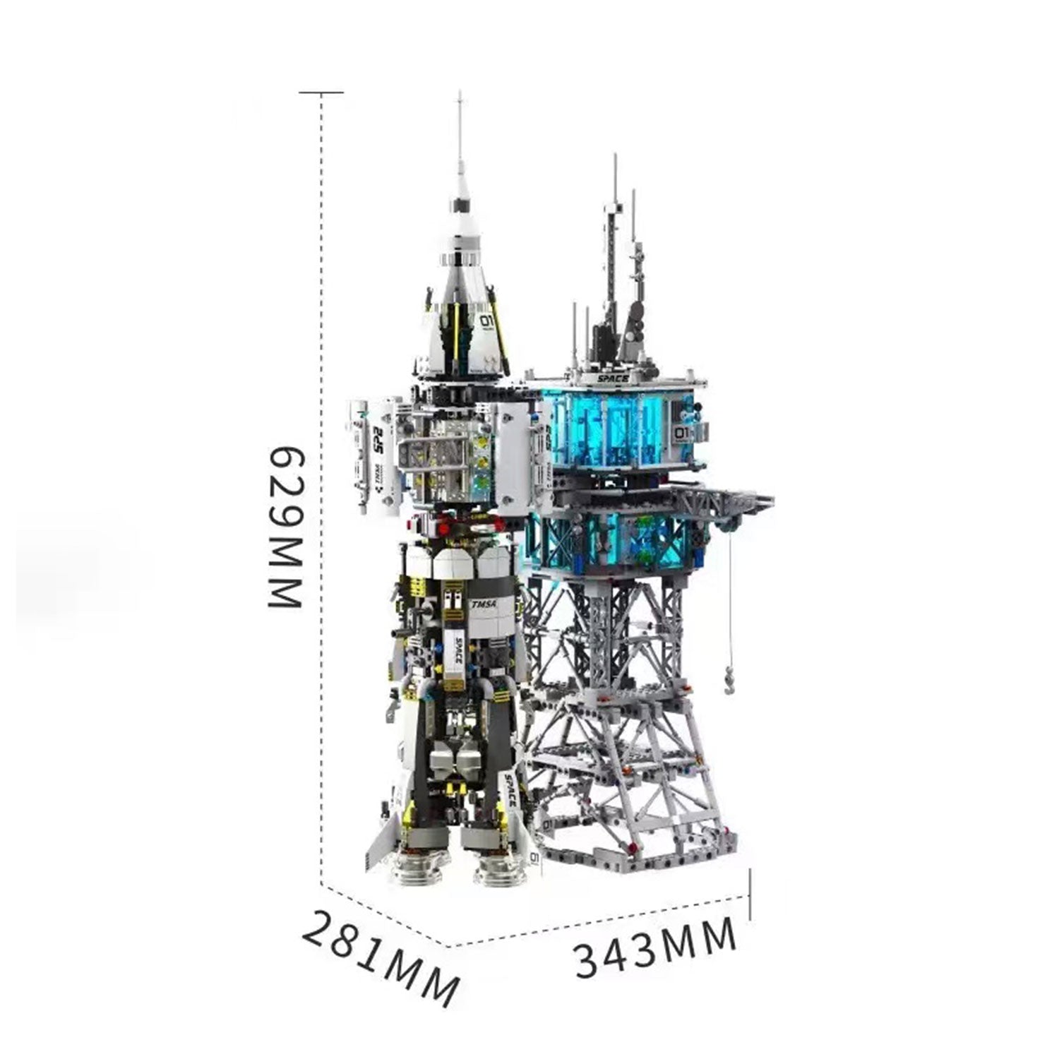 Vesoljska Baza z Raketo