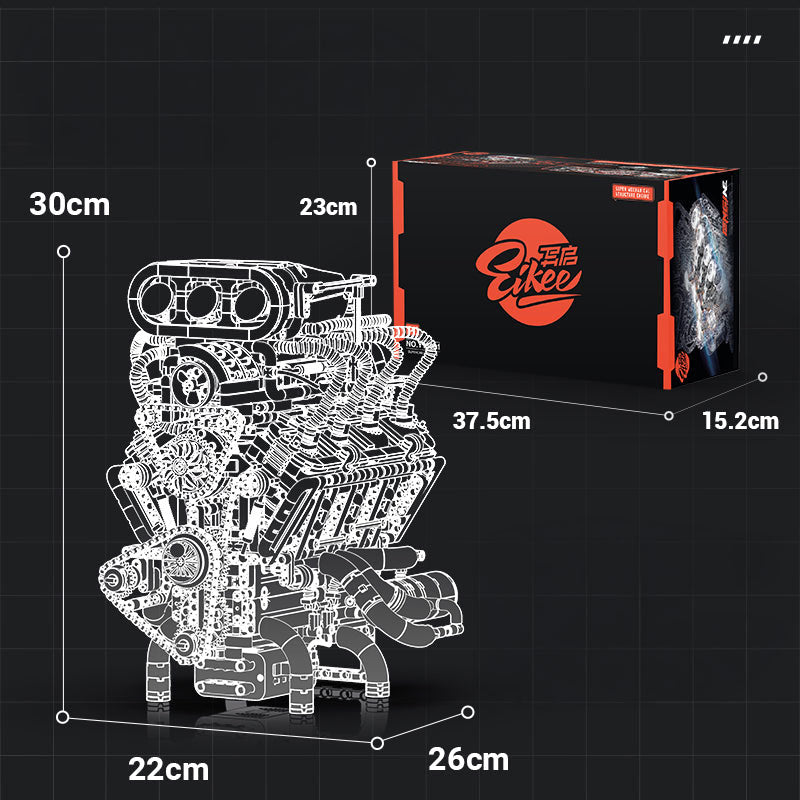 Supercharged Ameriški V8 Motor